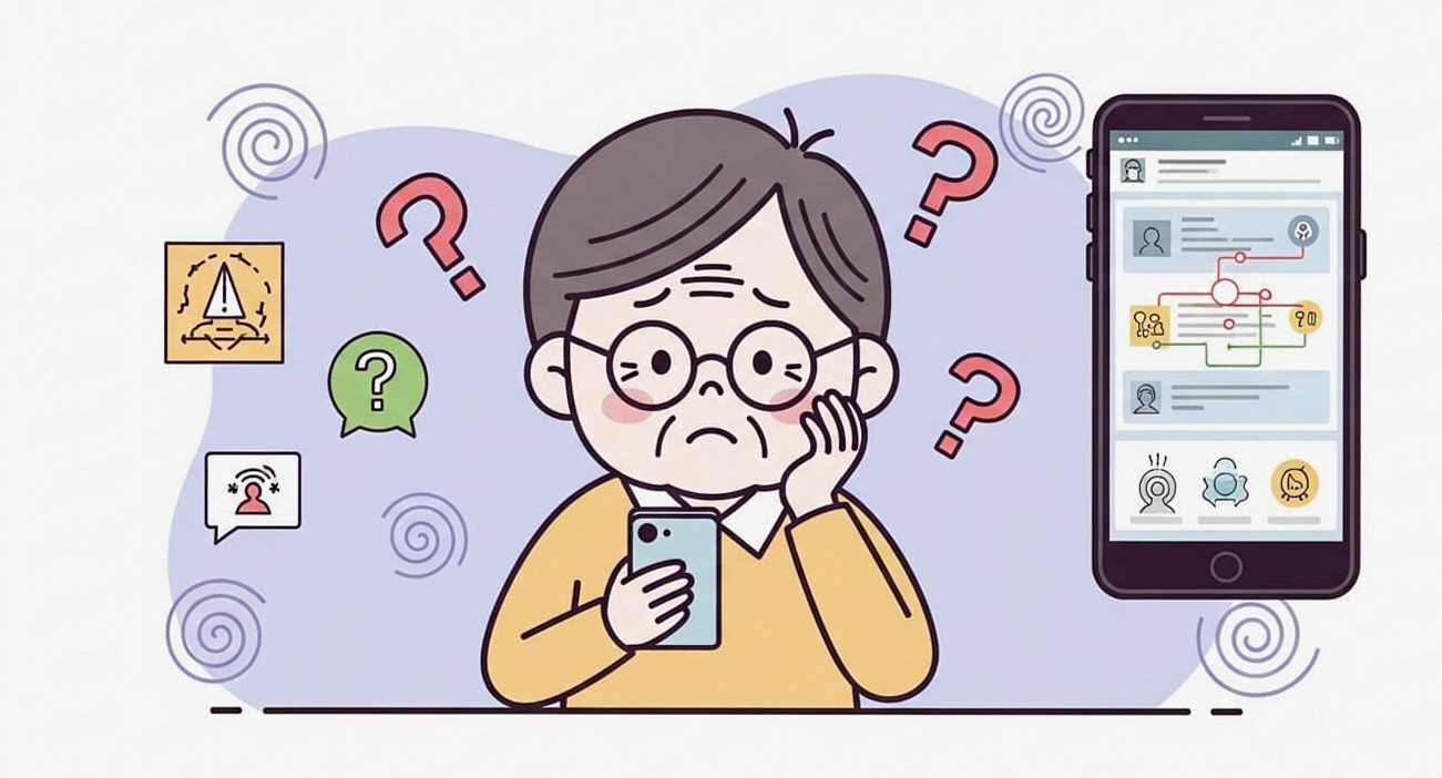 高齢者がスマホを使いこなせない理由