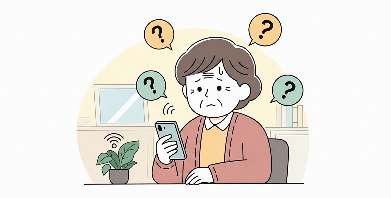 シニアがスマホに変えて後悔する理由
