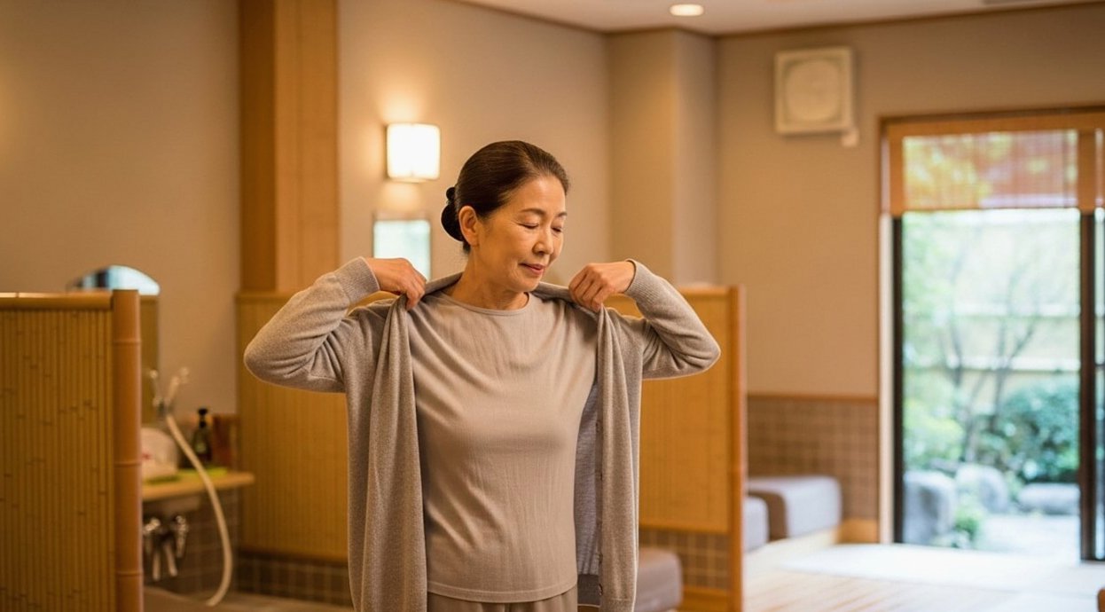 湯冷めに注意!メイク時の工夫
