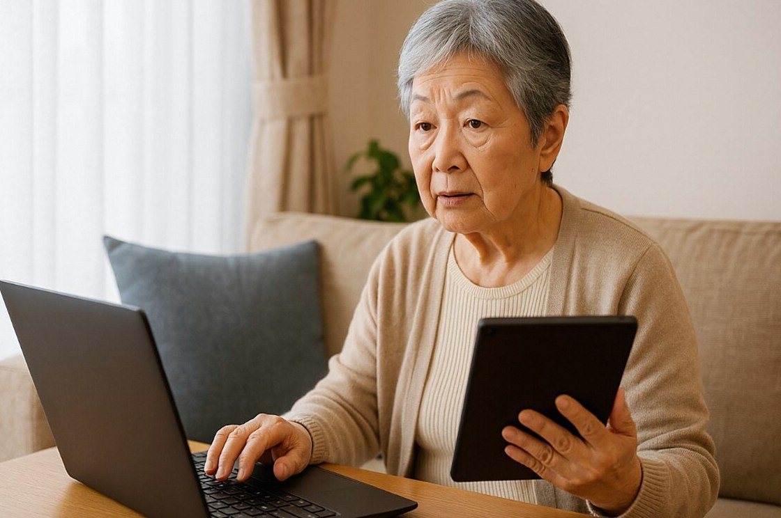 シニアにはパソコンとタブレットどちらが向いている？徹底解説