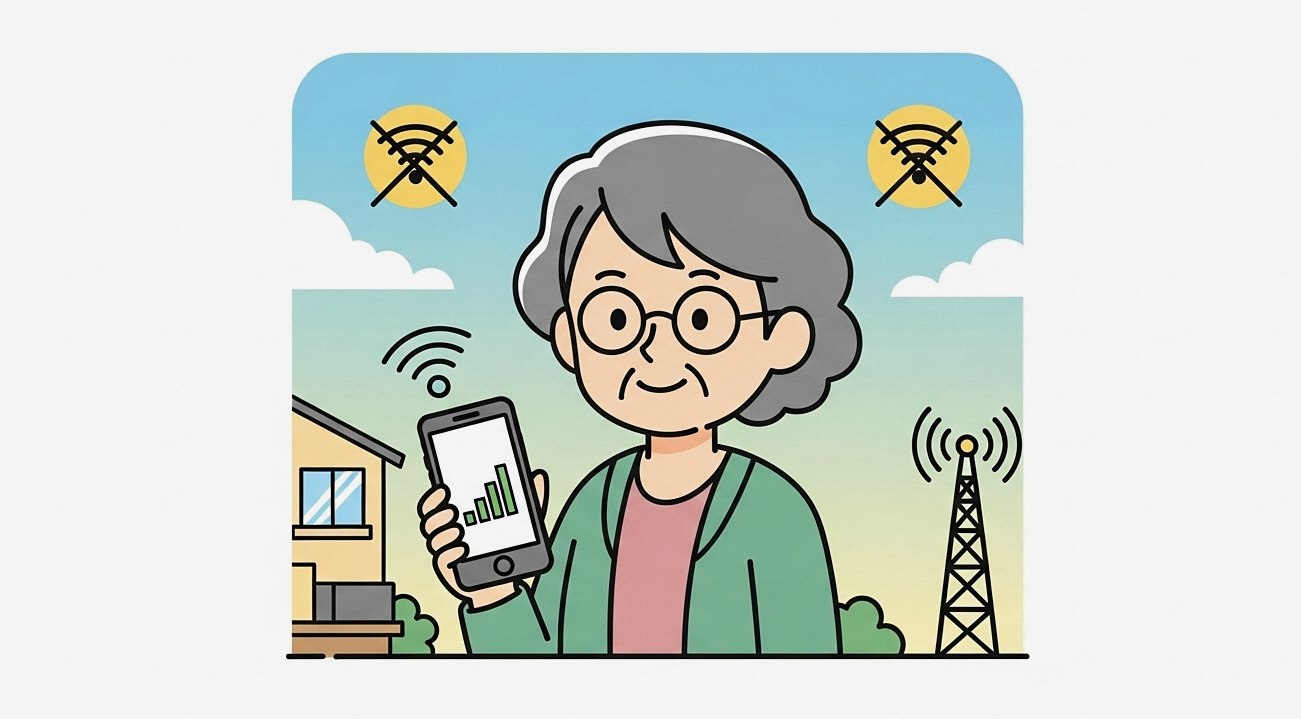 Wi-Fiがないとスマホはどうなる?
