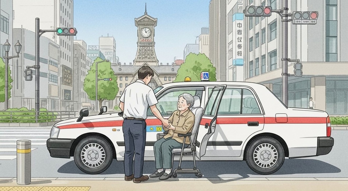 高齢者も安心の札幌タクシー観光ガイド
