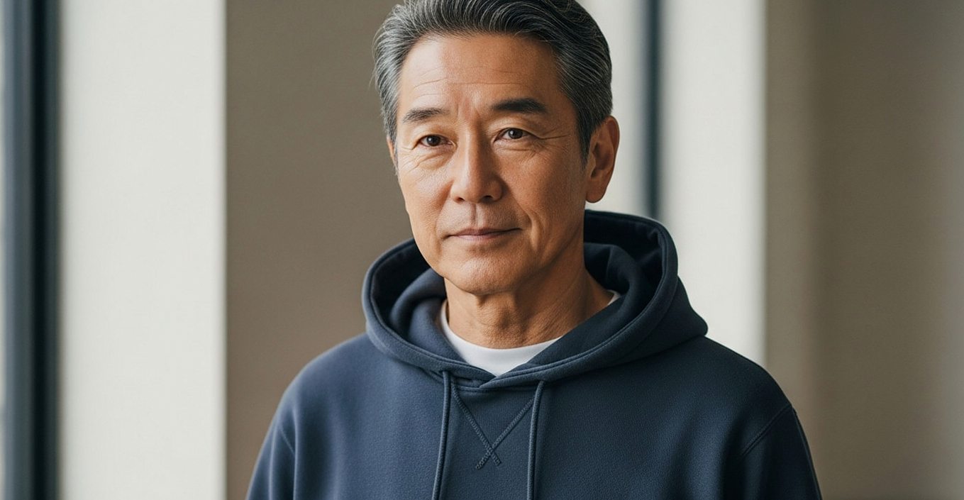 60代男性(メンズ)に似合うパーカーの選び方