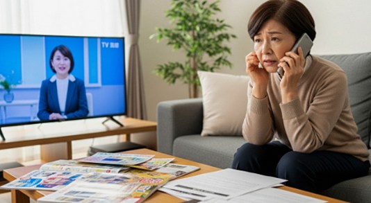 高齢者の通販・テレビショッピングにおけるトラブルの実態