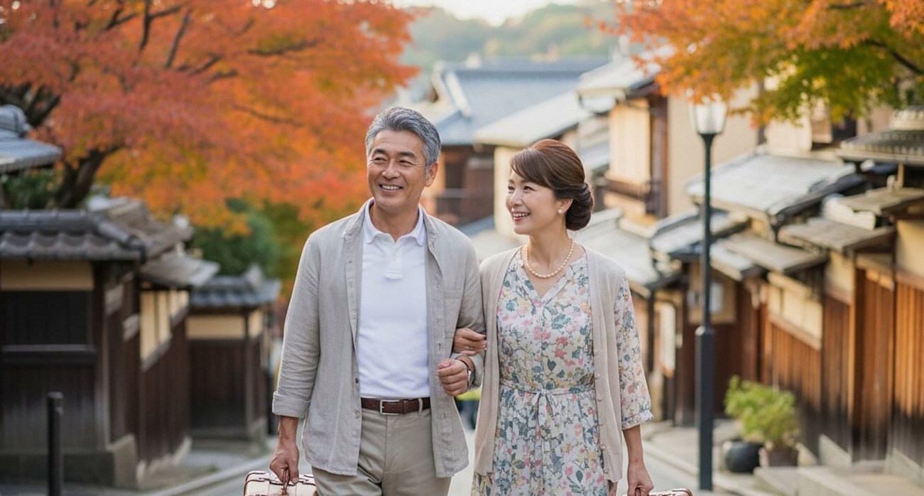 60代京都旅行の服装選び｜失敗しない季節別コーデ術まとめ