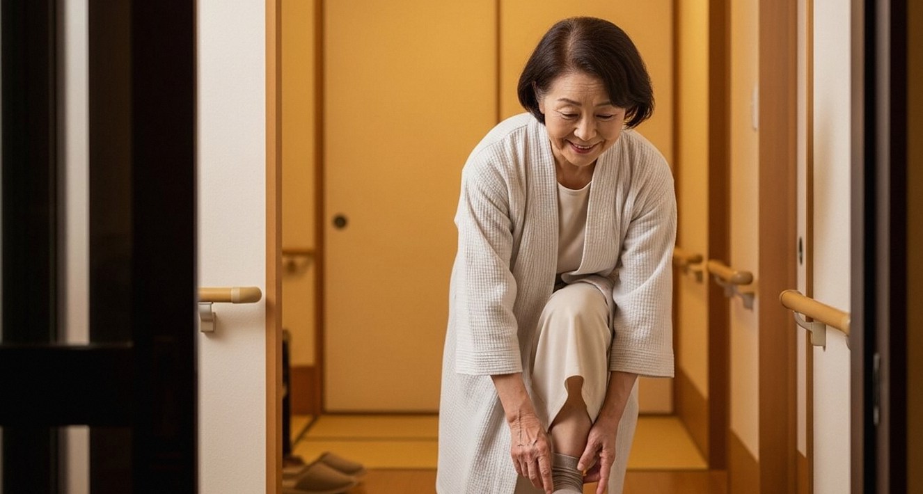 着脱しやすい工夫で毎日快適に過ごす
