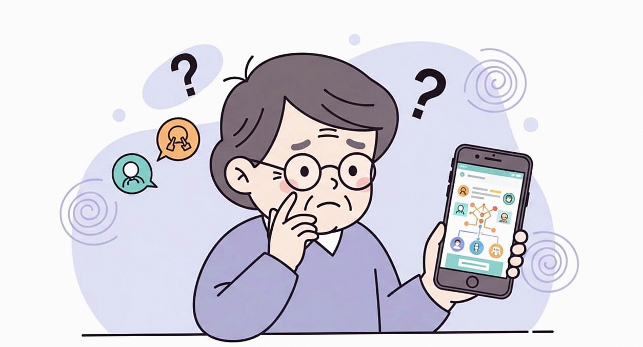 スマホが難しいと感じる高齢者の声