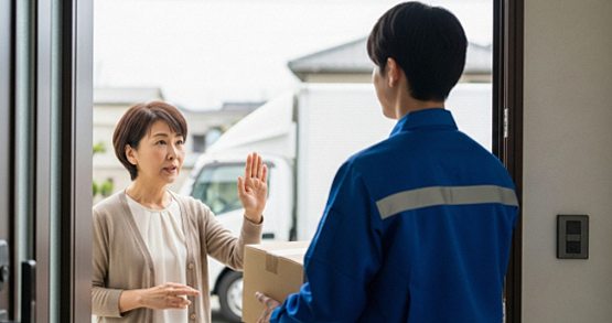 認知症の方の通販利用における受け取り拒否の方法