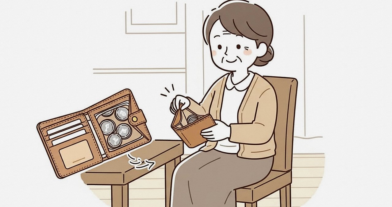 シニア女性に使いやすい二つ折り財布の選び方