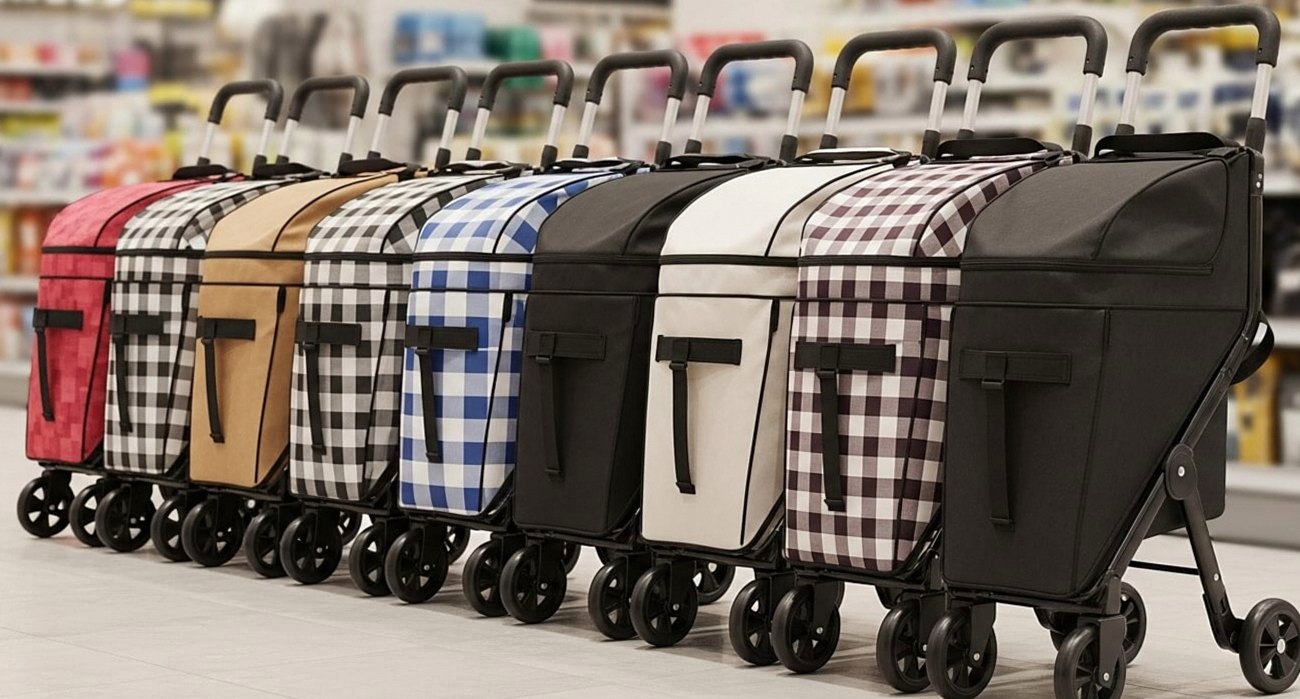 価格帯別の4輪ショッピングカート