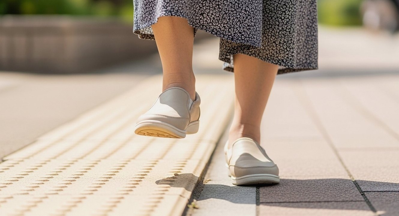 つまずきにくい設計で転倒を防ぐ
