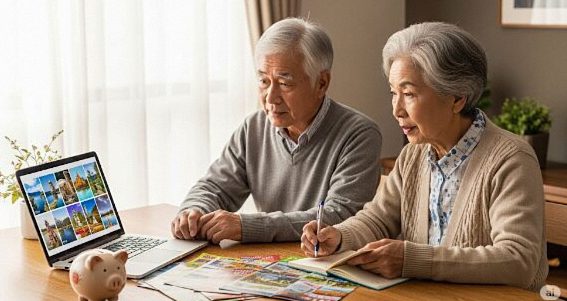 シニアの海外旅行費用の目安は?
